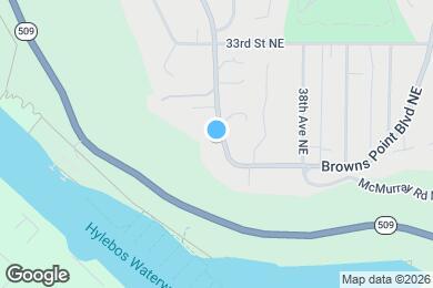 Map image of the property - 1312 Browns Point Blvd NE