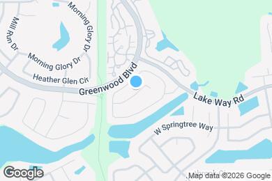 Map image of the property - 420 Mainsail Ct