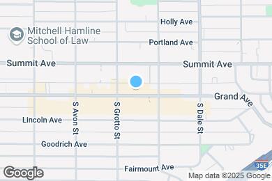 Map image of the property - 715 Grand Ave