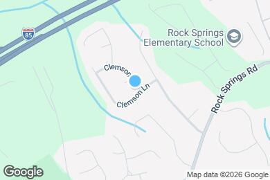 Map image of the property - 3004 Clemson Pl