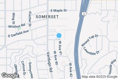 Map image of the property - 1437 Plumas St