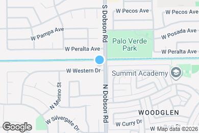 Map image of the property - 2002 W Western Dr