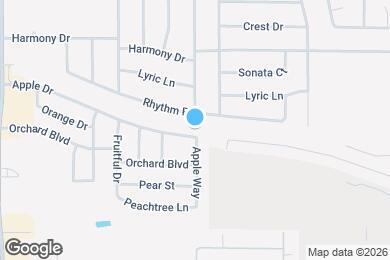 Map image of the property - 9509 Apple Dr