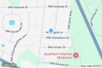 Map image of the property - 3815 NW Huntsboro St