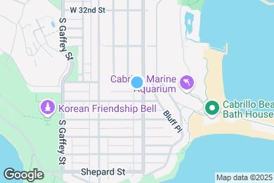 Map image of the property - 3621 Pacific
