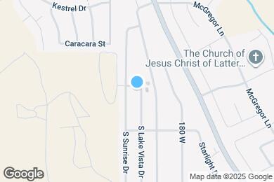 Map image of the property - 3703 Lake Vista Dr