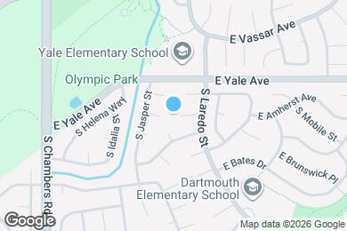 Map image of the property - 15823 E Amherst Pl
