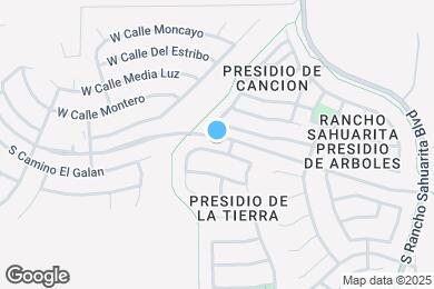 Map image of the property - 132 W Calle Bayeta