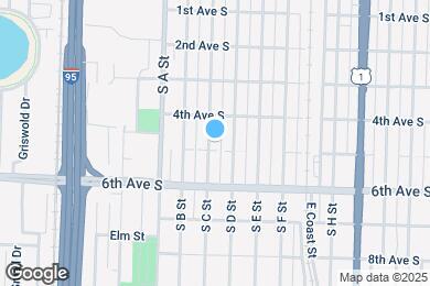 Map image of the property - 428 S C St