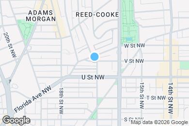 Map image of the property - 1700 V St NW