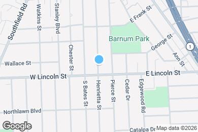 Map image of the property - 1017 Henrietta St