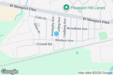 Map image of the property - 114 Harding Ave