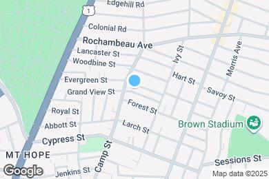 Map image of the property - 127 Evergreen St