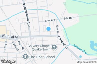 Map image of the property - 16 N Penrose St