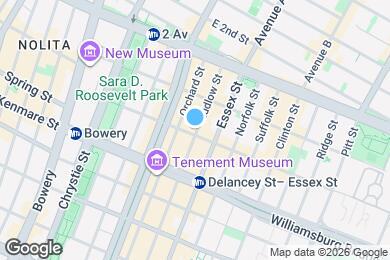 Map image of the property - 133 Ludlow St