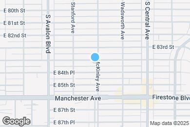Map image of the property - 754 E 84th St