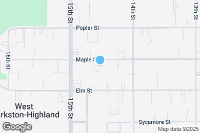 Map image of the property - 1447 Maple St