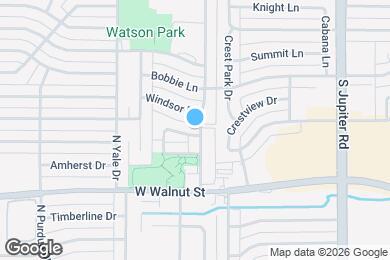 Map image of the property - 4038 Walnut Park Cir