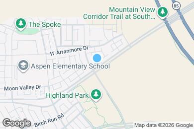 Map image of the property - 6082 S Jordan Pkwy W