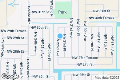 Map image of the property - 2833 NW 22nd Ave