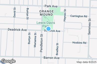 Map image of the property - 1496 Dunmoor St