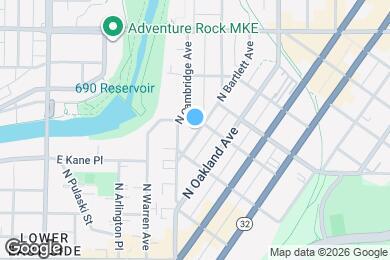 Map image of the property - 1939 N Bartlett Ave