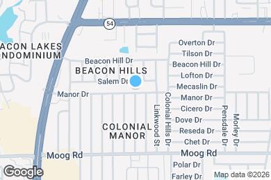 Map image of the property - 4853 Manor Dr