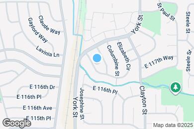 Map image of the property - 11762 Elizabeth Cir