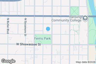 Map image of the property - 412 W Genesee St