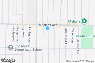 Map image of the property - 2026 Wyandotte Ave.