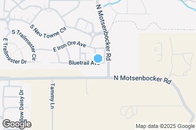Map image of the property - 17566 Bluetrail Ave