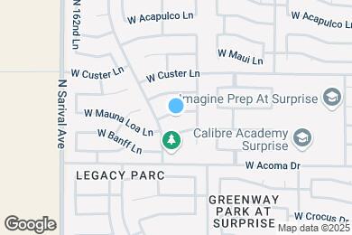 Map image of the property - 15949 W Mauna Loa Ln