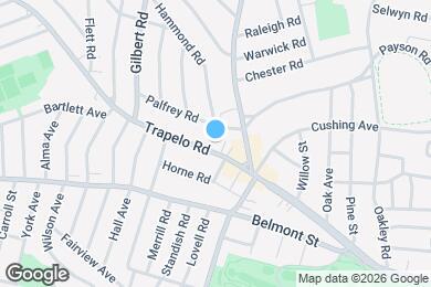 Map image of the property - 135 Trapelo Rd