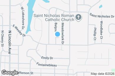 Map image of the property - 804 Belpre Dr