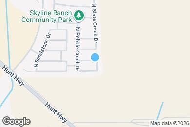 Map image of the property - 635 W Desert Hills Dr
