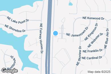 Map image of the property - 1016 NE Queens Ct