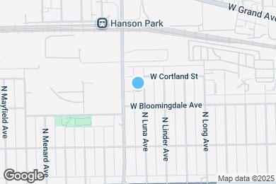 Map image of the property - 1818 N Luna Ave