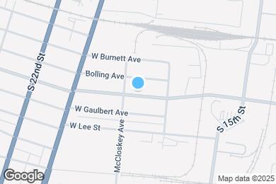 Map image of the property - 1735 W Hill St