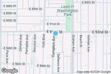 Map image of the property - 9220 Compton Ave