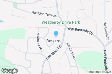 Map image of the property - 9805 NW South View Cove