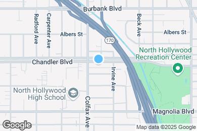 Map image of the property - 11666 Chandler Blvd
