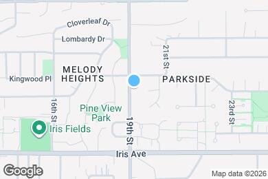 Map image of the property - 3560 19th St