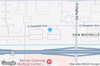 Map image of the property - 4962 E Holmes Ave