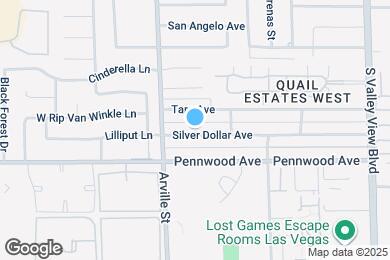 Map image of the property - 3011 Arville St