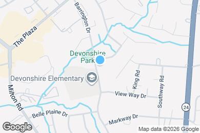 Map image of the property - 6409 Barrington Dr