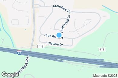 Map image of the property - 8774 Crenshaw Dr