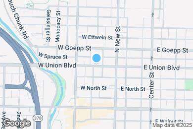 Map image of the property - 44 W Union Blvd