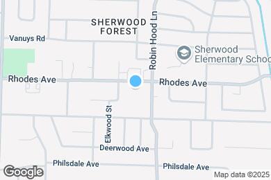 Map image of the property - Sherwood Apartments