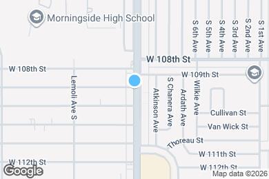 Map image of the property - 3118 W 109th St