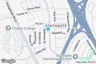 Map image of the property - 25579 Calaroga Ave